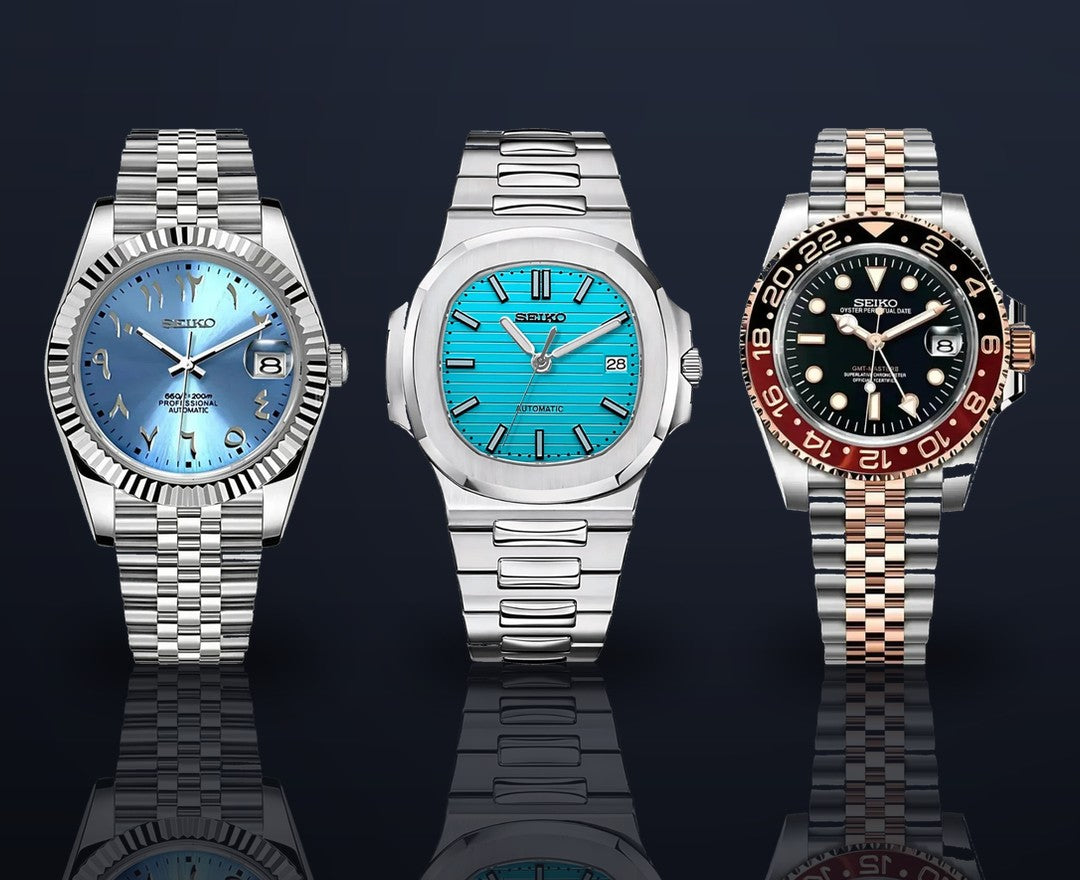 Rosevari Seiko mod watches