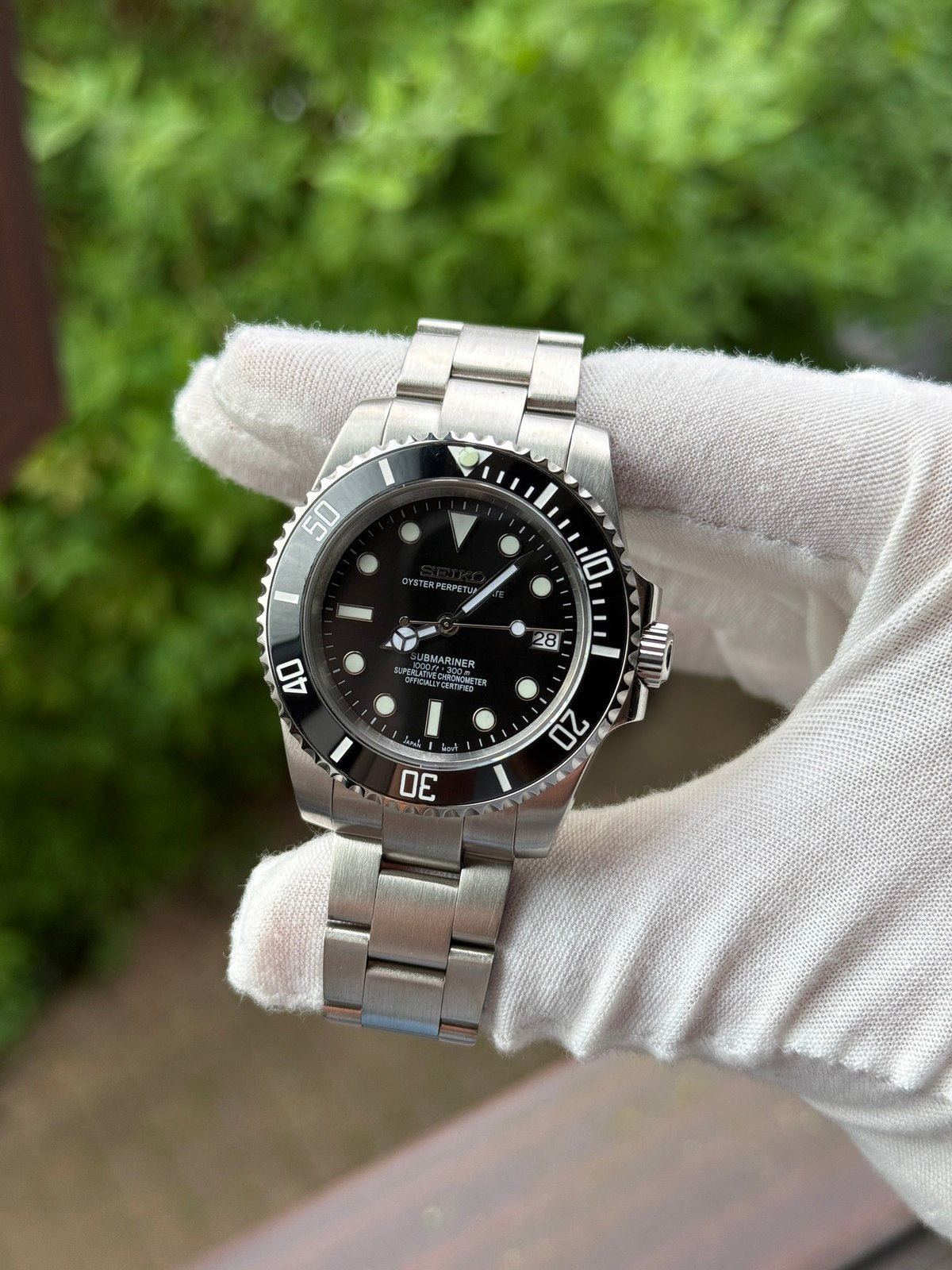 Real Rosevari Seiko mod, inspected before dispatch